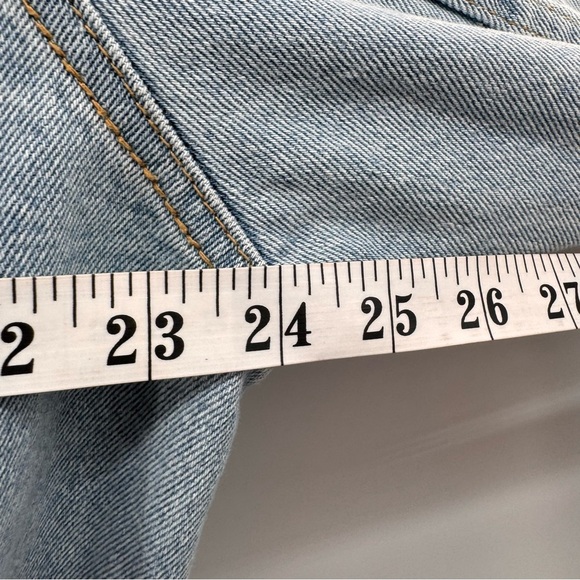 Men’s Blue Jean Jacket Good News Large - Picture 6 of 6